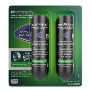 Nicorette Spray Oral Spray - 2 x 150 doses