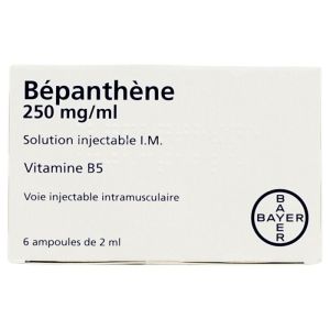 Bepanthen 250mg/ml solution for injection 6x2ml