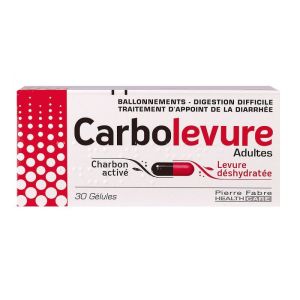 Carbolevure adults 30 capsules