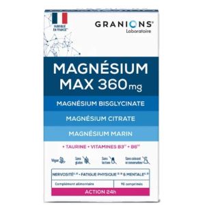 Granions Magnesium Max 360Mg Cpr90