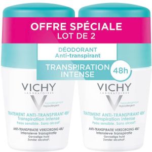 Roll-on deodorant 48h intense perspiration 2x50ml