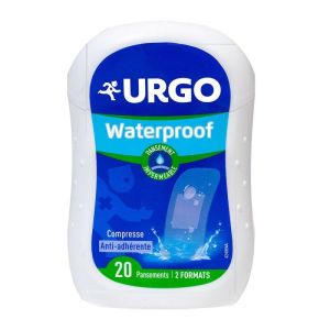 20 waterproof plasters 2 sizes