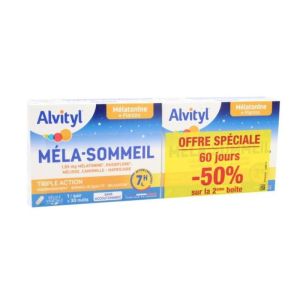 Mela-sleep 2x30 capsules