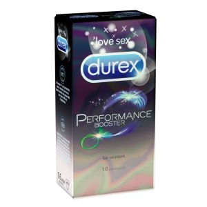 Performance booster condoms - 10 units