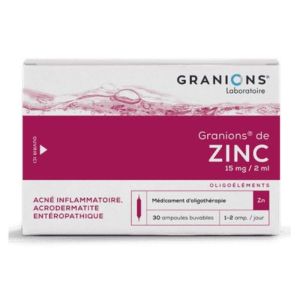 Granions of Zinc 30 vials