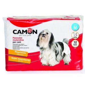 Disposable Diapers For Dogs - M - 35/45cm - x12