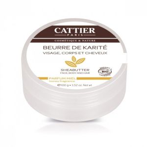 Shea Butter - Face, body, hair - Honey Scent - 100g