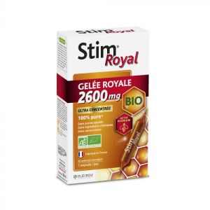 Stim Royal Organic Royal Jelly 2600mg - 20 vials