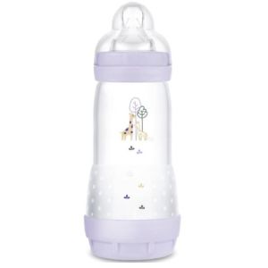 Mam Bib Easy Start A-C T3 320Ml Lilas