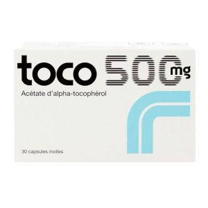 Toco 500mg 30 softgels