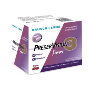 Preservision3-woman Pack 180 Capsules