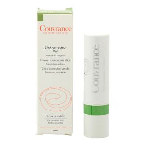 Coverage concealer stick green tint