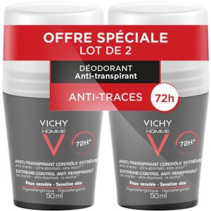 Roll-on deodorant 72h man antiperspirant extreme control 2x50ml