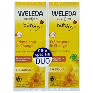 Weleda Bb Calend Cr Chge 2x75ml