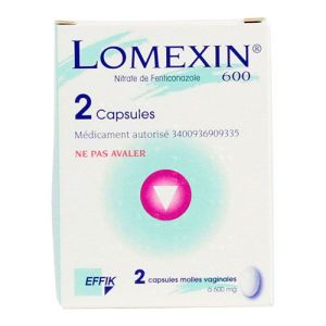 Lomexin 600mg 2 softgels