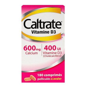 Caltrate vitamin D3 180 tablets