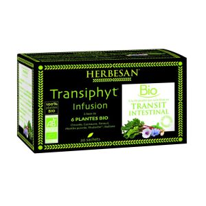 Transiphyt organic infusion - 20 sachets