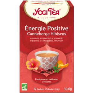 Positive Energy - Cranberry Hibiscus - Exciting, uplifting, invigorating - 17 sachets