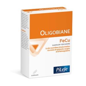 Oligobiane FeCu - 30 gélules