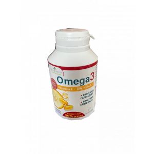 OMEGA3 - Vitamin E - EPA - DHA - Heart and Brain Functions - 120 capsules