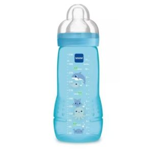 Baby bottle 330ml - Blue Easy Active - 6 months