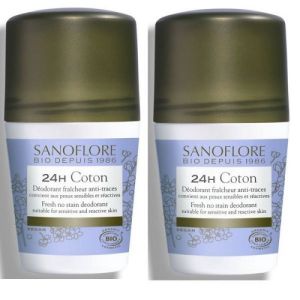 24h Cotton Deodorant - 2x50ml