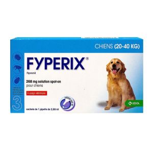 Fyperix dogs 20-40kg 3 pipettes