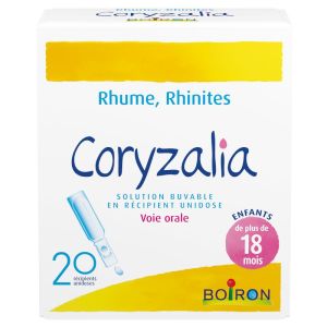 Coryzalia oral solution 20 single doses