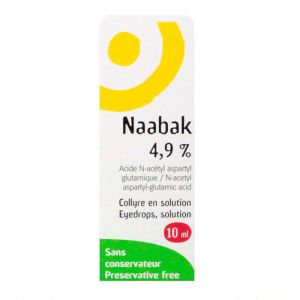 Eye drops Naabak 4.9% 10ml