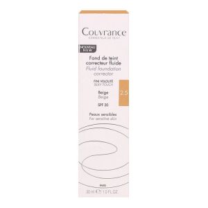 Coverage corrective foundation 2.5 beige 30ml