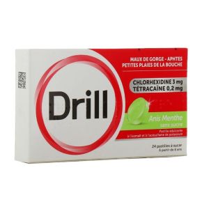 Drill mint anise 24 lozenges