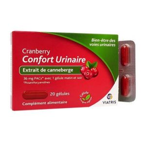 Cranberry Urinary Comfort 20 Gel Cyscont