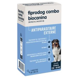 Biocanina Fiprodog Combo Grand Chien 3Pip