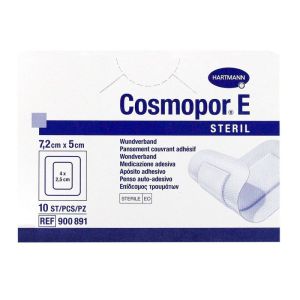 Cosmopor E 10 covering dressings 7.2x5cm