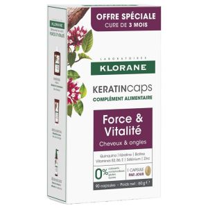 Klorane Keratincaps Caps Bt90