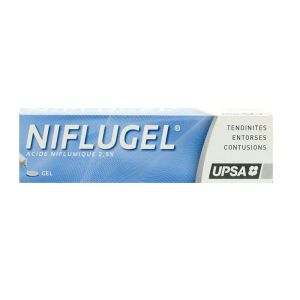 Niflugel sprains, tendonitis & bruises gel 60g