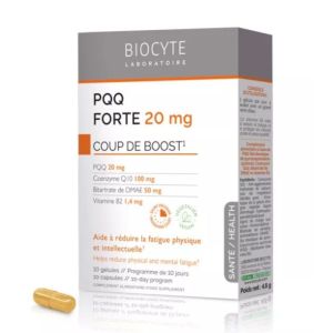 Biocyte Pqq Forte Format Flash 10 Gelules