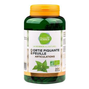 Organic stinging nettle leaf 200 capsules