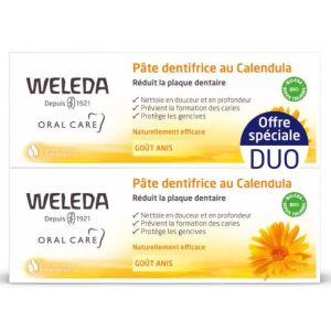 Calendula toothpaste 2x75ml