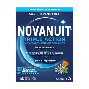 Novanuit - Triple Action - 30 tablets