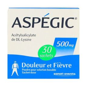 Aspegic adults 500 mg 30 sachets