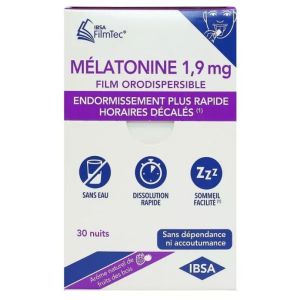 Melatonine 1.9Mg Filmtec Orodisp 30