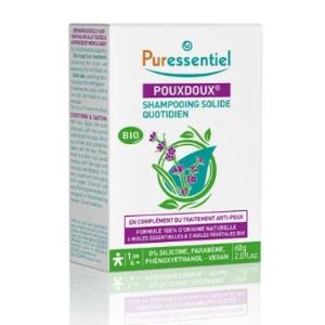 Puressent Poux Shp Solide Bio 60G