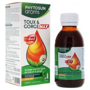 Phytosun Sirop Toux Mixtegorge Max 120ml