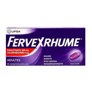 Fervex cold 16 tablets