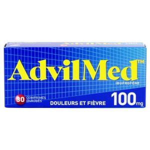 AdvilMed 100mg - 30 coated tablets