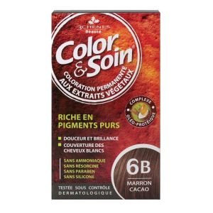 Color & Soin permanent color - 6B cocoa brown