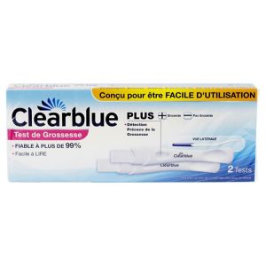 2 Clearblue Plus Pregnancy Test