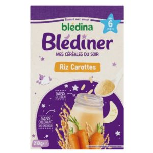 Blediner Riz Carottes 210g