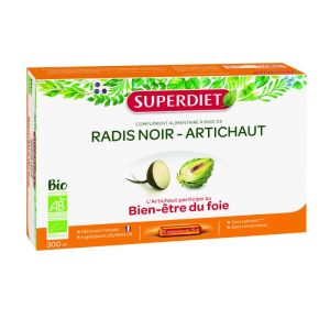 Organic artichoke black radish - 20 vials